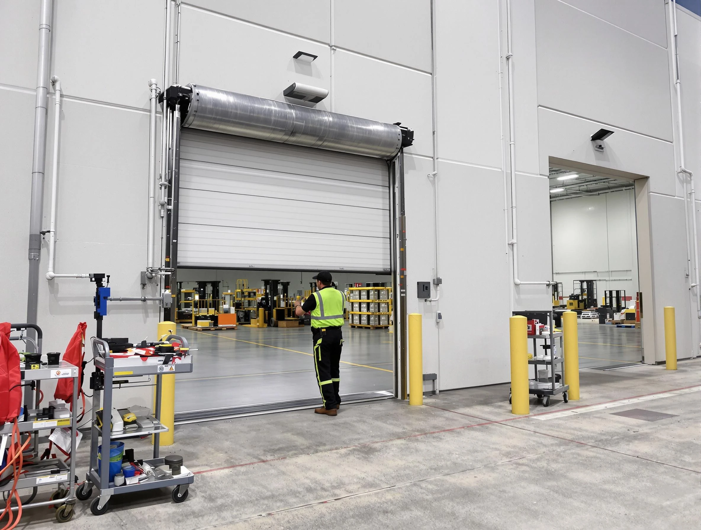 Commercial Garage Door Repair in Brookline