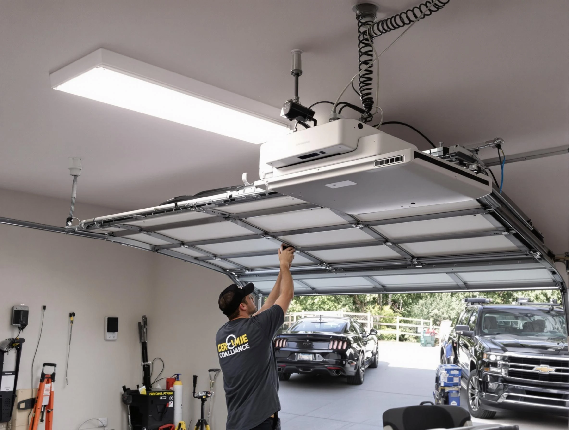 Garage Door Opener Installation in Brookline