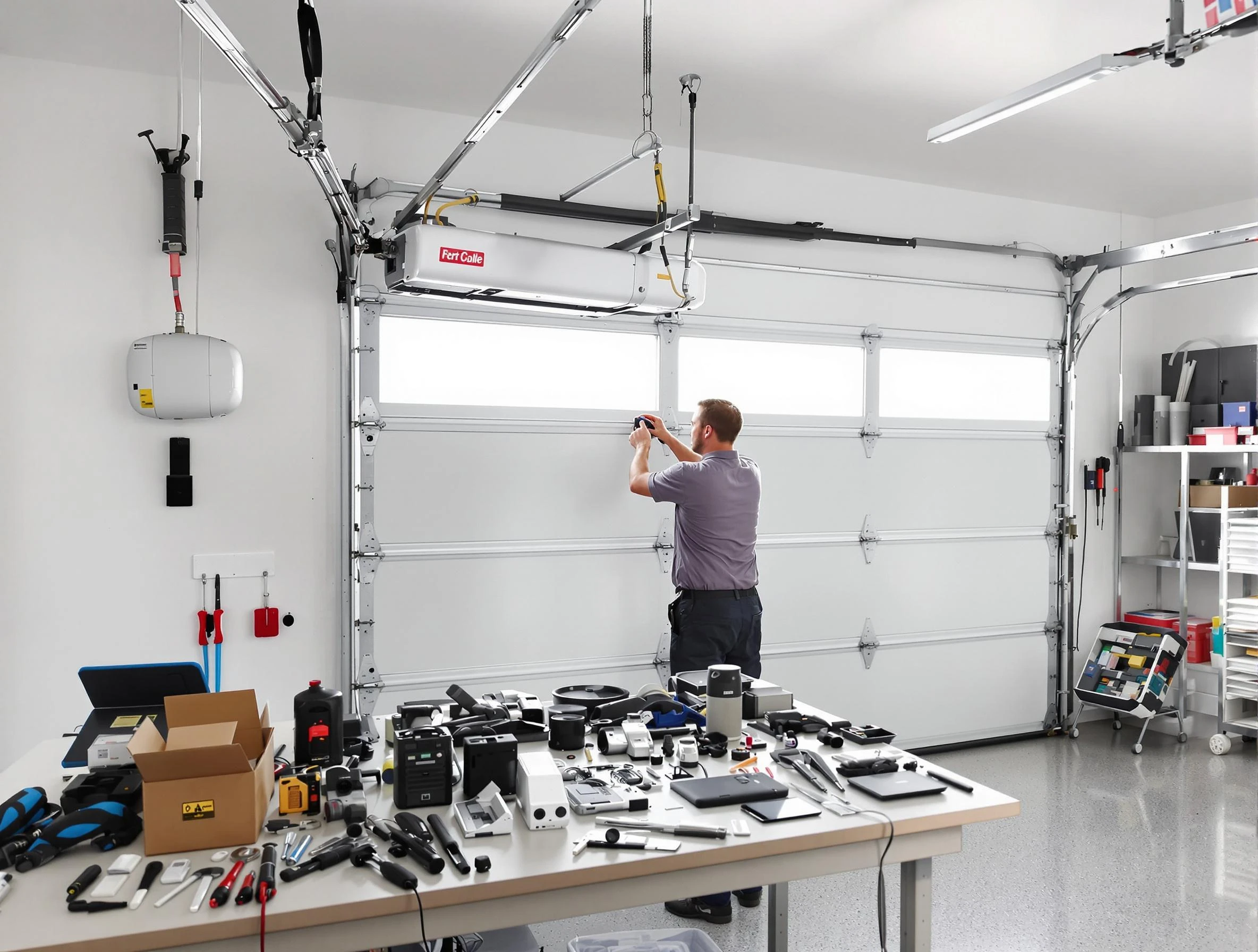 Garage Door Opener Repair in Brookline